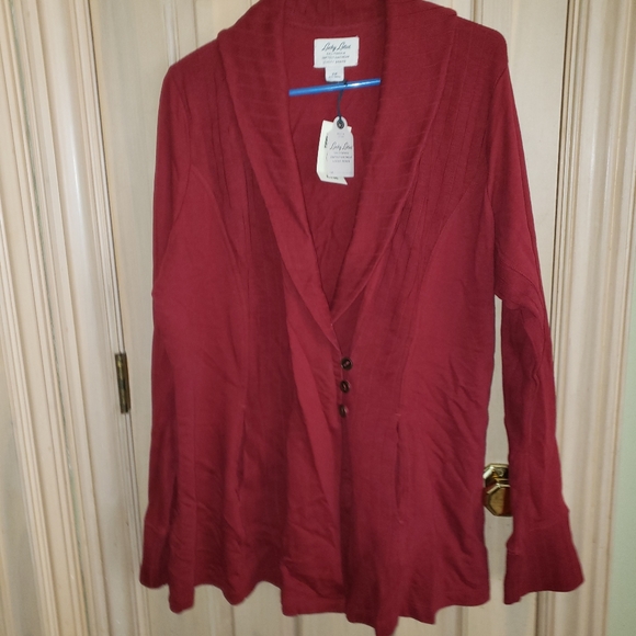Lucky Brand Sweaters - NWT womens plus sz 2x Lucky Brand burgundy sweater
